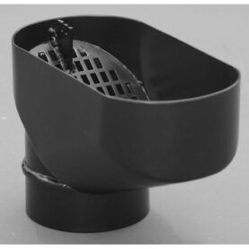 RENSTRATT VANDALSÄKER SVART PLASTINJECT