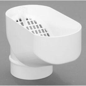 RENSTRATT VANDALSÄKER VIT PLASTINJECT