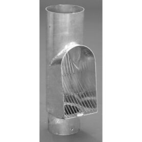 LÖVAVSKILJARE VANDALSÄKER GALVANISERAD PLASTINJECT