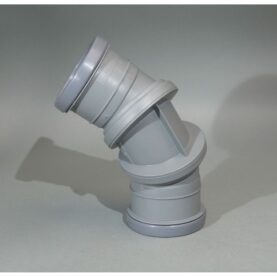 BÖJ JOTIFLEX 75MM X 0°- 90° FÖR INOMHUSAVLOPP 2MUFF, FLEXIBEL GRÅ