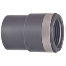 PVC FÖRMNIPPL 25X1/2 FÖR LIMNING/INVÄNDIG GÄNGA DIMV