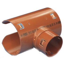 SADELGRENRÖR FÖR DRÄNERING PVC 92/58