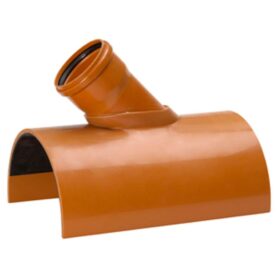 SADELGRENRÖR PVC 225/110X45 GRADER