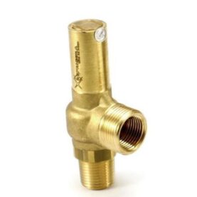 SÄKERHETSVENTIL CO2 1/2" X 1" 80 BAR