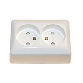 UTTAG 2-VÄGS UTAN JORD UTANPÅLIGGANDE ELKO