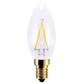 LED FILAMENT KRON 2,7W E14 KLAR DIM