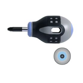 SKRUVMEJSEL POZI KORT MED GUMMIGREPP PZ2 LÄNGD 83 MM BAHCO