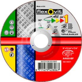 KAPSKIVA ALL IN ONE 125 X 2,2 MM FLEXOVIT