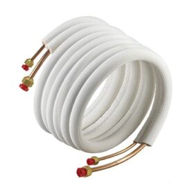 KYLKOPPARRÖR ISOLERADE 1/4"-3/8" 3 METER FLÄNSAD ALTECH