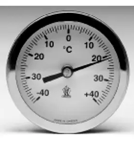 TERMOMETER ROSTFRITT STÅL -40/+40°C 681199