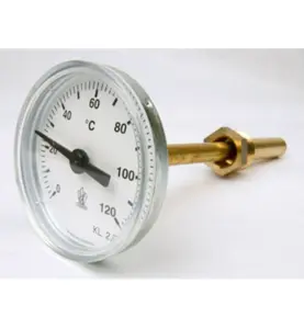 TERMOMETER 200 MED HALS 0/+120°C 15X100 Q465 650196