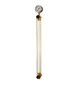 VATTENSTÅNDSSTÄLL G15 500 MM 0-6BAR/KPA. FÖR HYDROFOR UTVÄNDIG GÄNGA