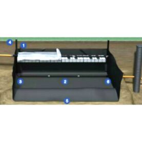 ALTECH TÄTT MARKBÄDDSPAKET MODULINFILTRATION, BDT+KL, 1*10 METER/2*5 METER