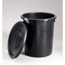 KÄRL MED LOCK SVART 37 LITER SANSAC