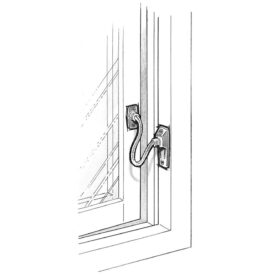 SPÄRRANORDNING FIX 84 VIT GDS ASSA