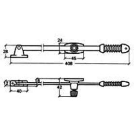 DÖRRHÅLLARE FIX 520 SB