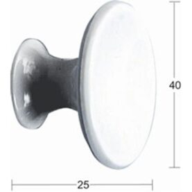 DRAGKNOPP 580 VIT 2-PACK