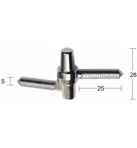SKÅPGÅNGJÄRN 1406N 2-PACK 6684