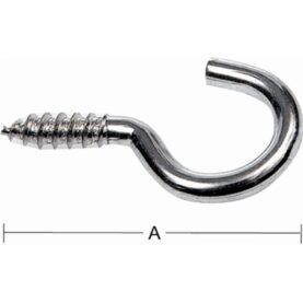 SKRUVKROK GALVAD 15/100MM SB