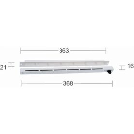 SPALTVENTIL PLAST 32 VIT FRESH