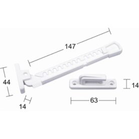 VÄDRINGSBESLAG FÖNSTERHÅLLARE UTÅTGÅENDE