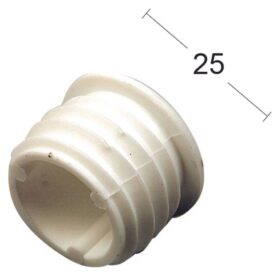 ÄNDKNOPP VIT 22-24MM 2-PACK