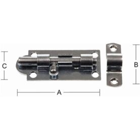 SKJUTREGEL GALVAD 78 MM