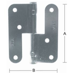LYFTGÅNGJÄRN GALVAD 3228 110MM VÄNSTER