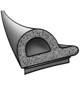 TÄTLIST P-EPDM 5,5MM SJÄLVHÄFTANDE