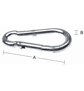 KARBINHAKE GALV 0 MM SB