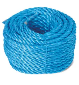 TÅGVIRKE REP 10 MM 30 METER BLÅ