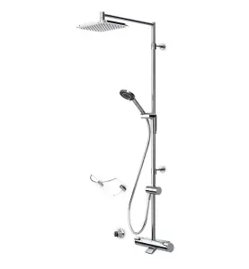 DUSCHSYSTEM OPTIMA RAIN SHOWER 150 CC BK ORAS