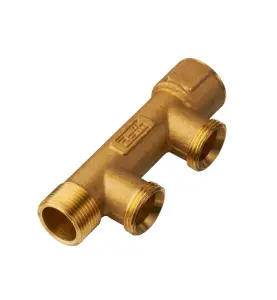 FÖRDELARE UNIVERSALFÖRDELARE EURO RG DN20/ 2XGE20 2 X C/C50 MM AVSTICK UTVÄNDIG/INVÄNDIG GÄNGA ROTH