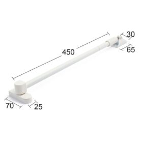 DÖRRBROMS 1630 VIT SB