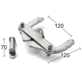 GRINDLÅS 4 DACROMET SB