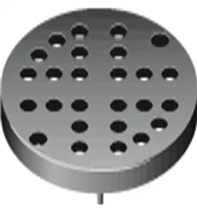 SIL 375 MM MED SKRUVHÅL SVART GUSTAVSBERG RÖRSYSTEM