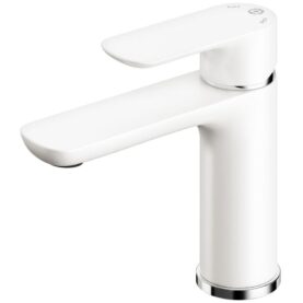 TVÄTTSTÄLLSBLANDARE ESTETIC MATT VIT UTAN BOTTENVENTIL GBG