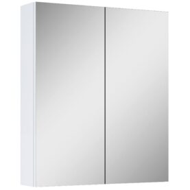 SPEGELSKÅP / BADRUMSSKÅP ARIELLA BAS 60 CM VIT MED ELUTTAG ALTERNA