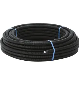 KOMBIRÖR RÖR-I-RÖR 16X2,25 MM/27 MM L=50 METER RING SVART RÖR, SVART SKYDDSRÖR MEPLA GEBERIT