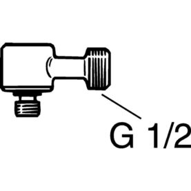 VRIDBAR ANSLUTNINGSVINKEL FÖR BÄNKDISKMASKIN GBG