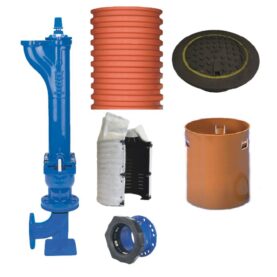 BRANDPOST S35 MED TRUMMA LÄNGD=1140 AVK