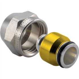 RAK KOPPLING 20X2,25 MM X GE20 KLÄMRING X INVÄNDIG GÄNGA UNI-X UPONOR