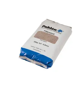 POOLFILTERSAND 25 KG 0,6-0,8 PAHLENS FABRIKER