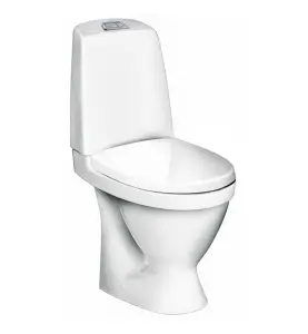 WC 1510 HYGIENIC FLUSH 2/4L P-LÅS HÅRD SITS SC/QR C+ GBG