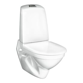 VÄGGHÄNGD WC 1522 HYGIENIC FLUSH 4L MED CISTERN STANDARD SITS GBG