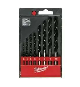 TRÄBORRSET 3-10MM 8-PACK MILWAUKEE