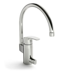 KÖKSBLANDARE SAFIRA 1-GREPP MED HÖG PIP/AVST.VENTIL ORAS