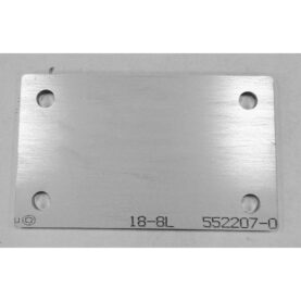 SVETSPLATTA 250X180X10 MM 1.4301 4x18 MM