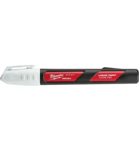 MARKÖR FLYTANDE FÄRG VIT - 1P MILWAUKEE