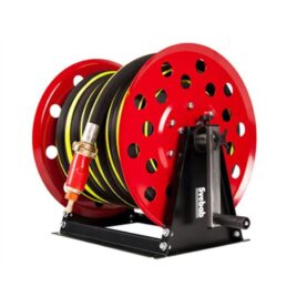 SLANGRULLE/BRANDPOST INDUSTRI 25MM X 25M SVX RÖD/SVART